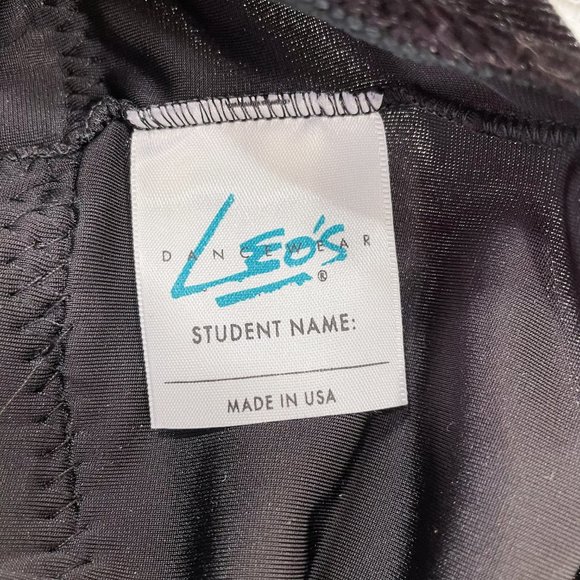 Black & Gold Sequin Mini Dress Dance Costume | LA - Picture 9 of 11